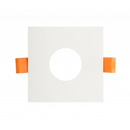 Spot square GU10 recessed white, grey