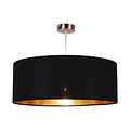 Lamp zwart goud pendelend 500mm Ø