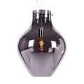 Vaaslamp gerookt glas 28x40, 18x28 of 38x51 cm