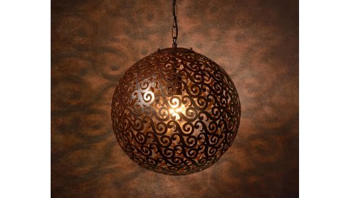 Brown pendant lights