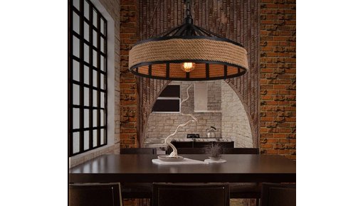 Pendant lights industrial look