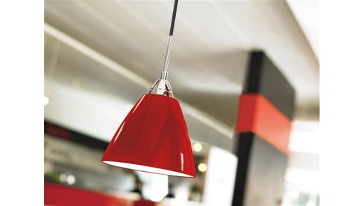 Pendant lights red