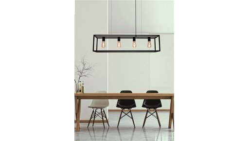 Rectangular pendant lights