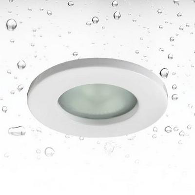 Inbouwspot badkamer IP65 rond transparant