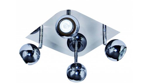 Chrome ceiling lights