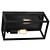 Lámpara de techo ruggine/cobre viejo/negro 2xE27 400mm ancho