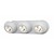 Spotbeleuchtung LED 3x7W Design weiß oder schwarz