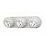 Fantasia OLEO foco de techo orientable LED 3x7W regulable 3000K negro, 3x780 lúmenes, 390x110x90mm, IP20