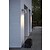 Aplique de pared down exterior negro o blanco GU10