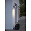 Aplique de pared down exterior negro o blanco GU10