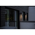 Wall light down outdoor black or white GU10