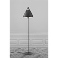 Nordlux Strap vloerlamp van Nordlux, wit metaal, lampenkap 360 mm, E27 fitting, leren riem, IP20