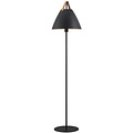Nordlux Strap Stehlampe von Nordlux, weißes Metall, Schirm 360 mm, Fassung E27, Lederriemen, IP20