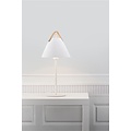 Nordlux Strap Tischlampe schwarz, Metall mit Lederband, E27-Fassung (Leuchtmittel nicht enthalten), 55 cm hoch, Schirm Ø25 cm