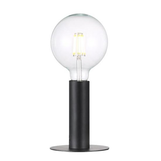 Atmospheric table lamp black E27