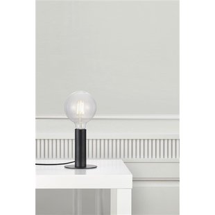 Minimalistic table lamp black or brass E27