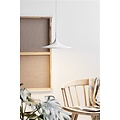 Nordlux Skip LED Pendelleuchte, Trompetenform, weiß, Ø57 x H20 cm, 14W, 1230 Lumen, 3000K warmweiß, dimmbar