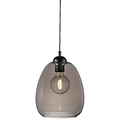 Eettafel lamp glas gerookt E27
