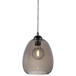 Luminaire verre fumé E27