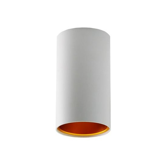 Design spot zwart of wit met goud GU10