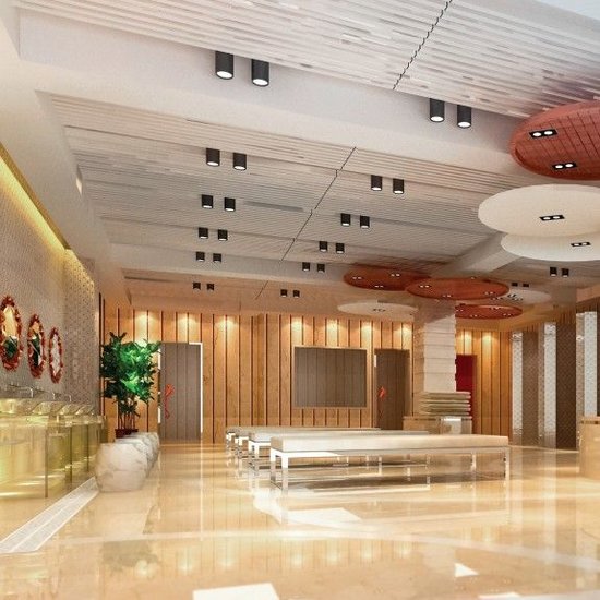 Spot design noir ou blanc avec or GU10