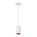Goudkleurige lamp wit of zwarte buitenkant GU10