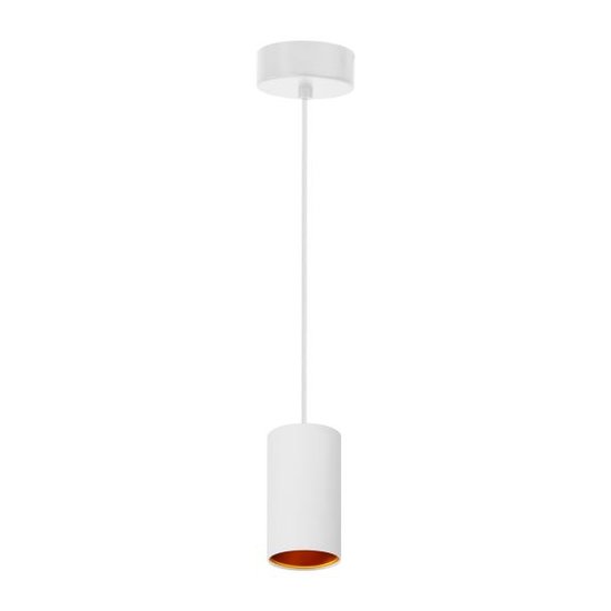 Goudkleurige lamp wit of zwarte buitenkant GU10