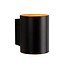 Spectrum LED Applique murale Squalla blanche à intérieur doré, forme cylindrique, culot G9, aluminium, IP20, 100x81x101mm