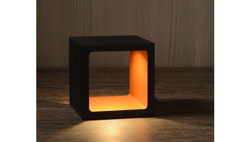 Square table lamps