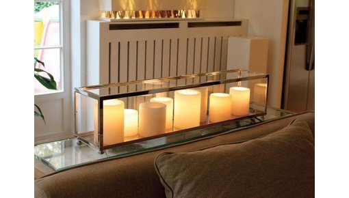 Candle table lamps