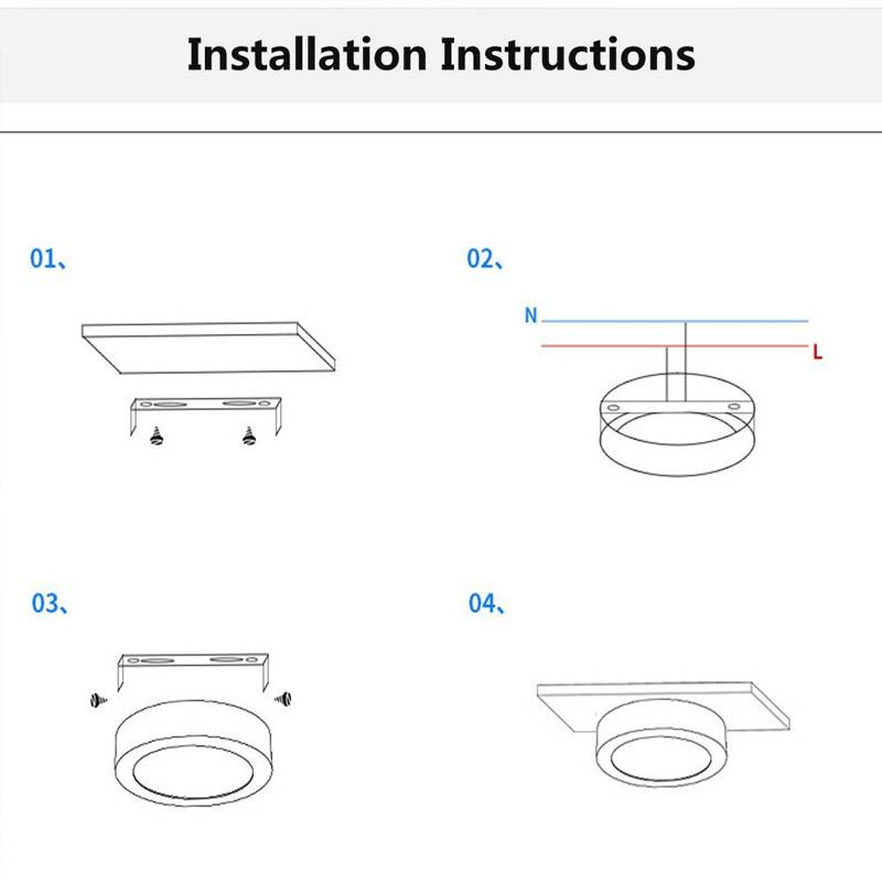 LED under cabinet lighting 5 or 7W | Myplanetled