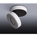 Spot LED de superficie orientable blanco o negro 7, 10 o 12W