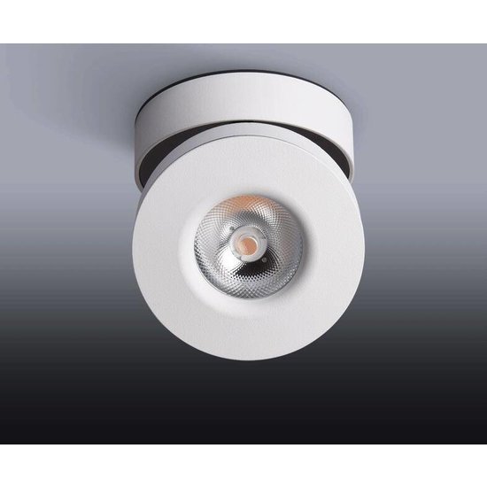 Opbouwspot LED kantelbaar wit of zwart 7, 10 of 12W