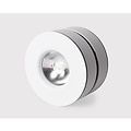 Spot LED de superficie orientable blanco o negro 7, 10 o 12W