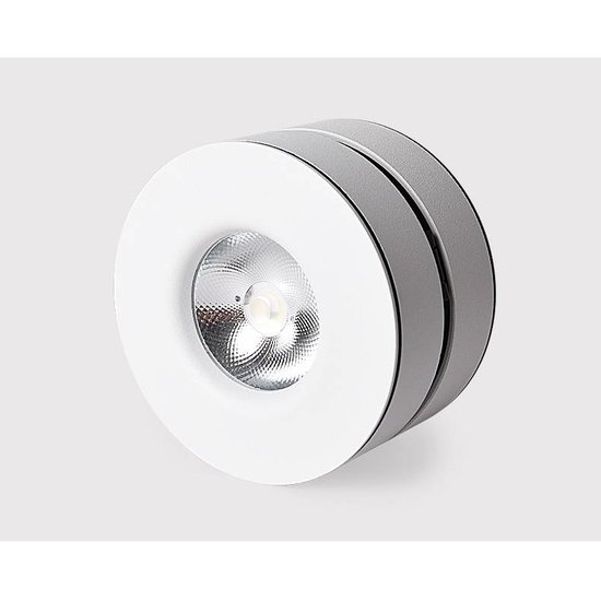 Opbouwspot LED kantelbaar wit of zwart 7, 10 of 12W