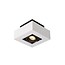 LED surface mounted spot white-black 5W dim-to-warm