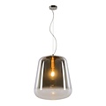 Glass hanging lamp design 45 cm Ø