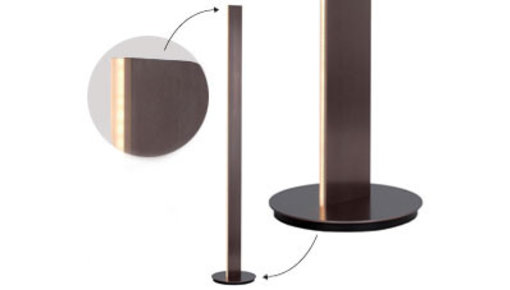 Lampadaires bruns