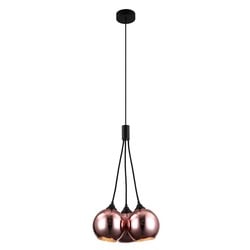 Fantasia Rogodo hanglamp gerookt glas, 3x E14