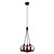 Fantasia Suspension Rogodo verre fumé, or rose, 3x E14