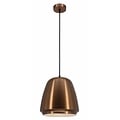 Fantasia Hängelampe grau, Metallschirm Ø25 cm, Höhe verstellbar bis 148,5 cm, E27-Fassung, Leuchtmittel nicht enthalten