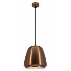 Fantasia pendant light grey metal Ø25 cm - E27 fitting