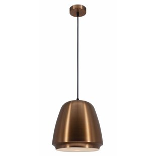 Lampe à suspension tendance bronze, cuivre ou gris