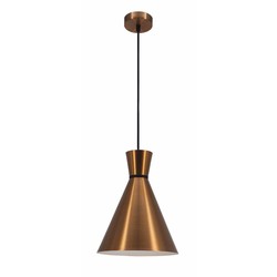 Trendy lamp wit, zwart of koper