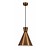 Trendy lamp white, black or copper