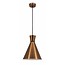 Fantasia cone pendant lamp in black plastic, diameter 25 cm, height adjustable up to 154.5 cm, E27 fitting, bulb not included