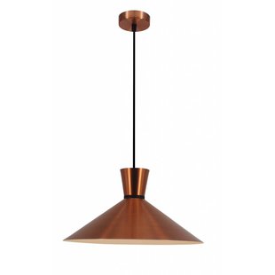 Hanging lamp 40 cm conical white, black or copper