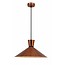 Hanglamp 40 cm  conisch wit, zwart of koper