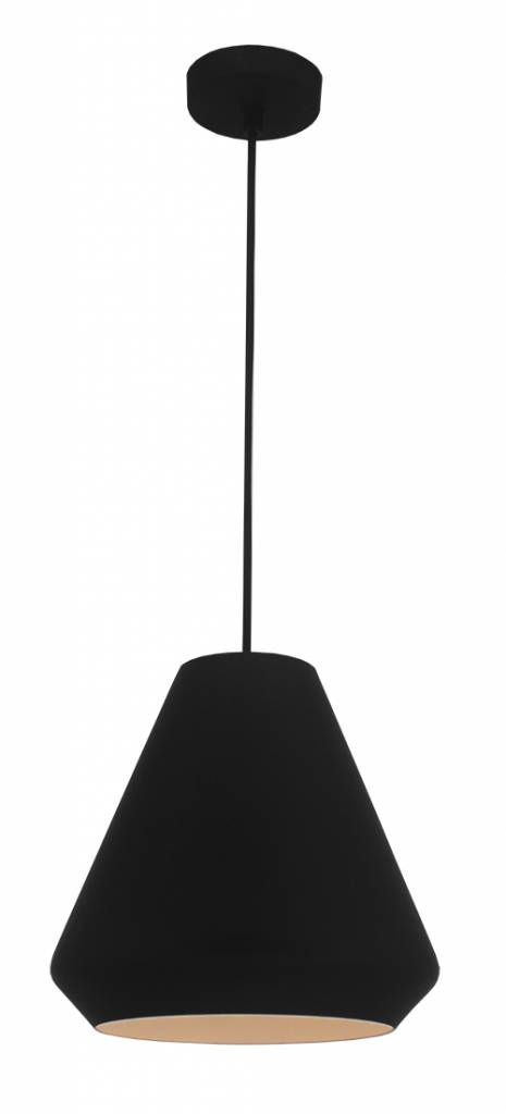 Lampe led cone pile metal noir small Hiver - J-Line