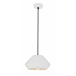 Lampe à suspension moderne blanche ou noire 240mm